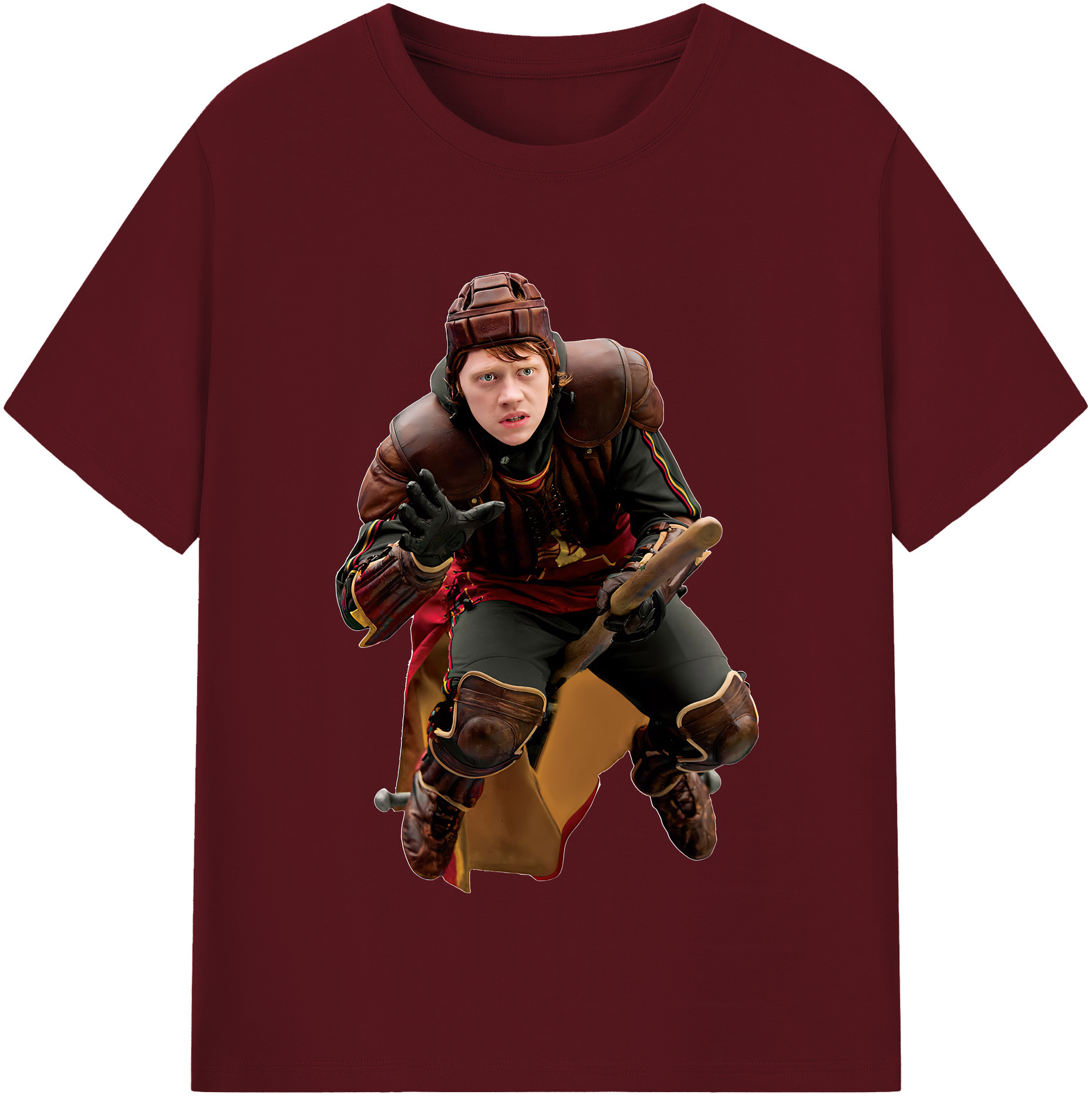 （画像用） Harry Potter ハリー・ポッターシリーズ 綿100％半袖Tシャツ（フロントプリント）